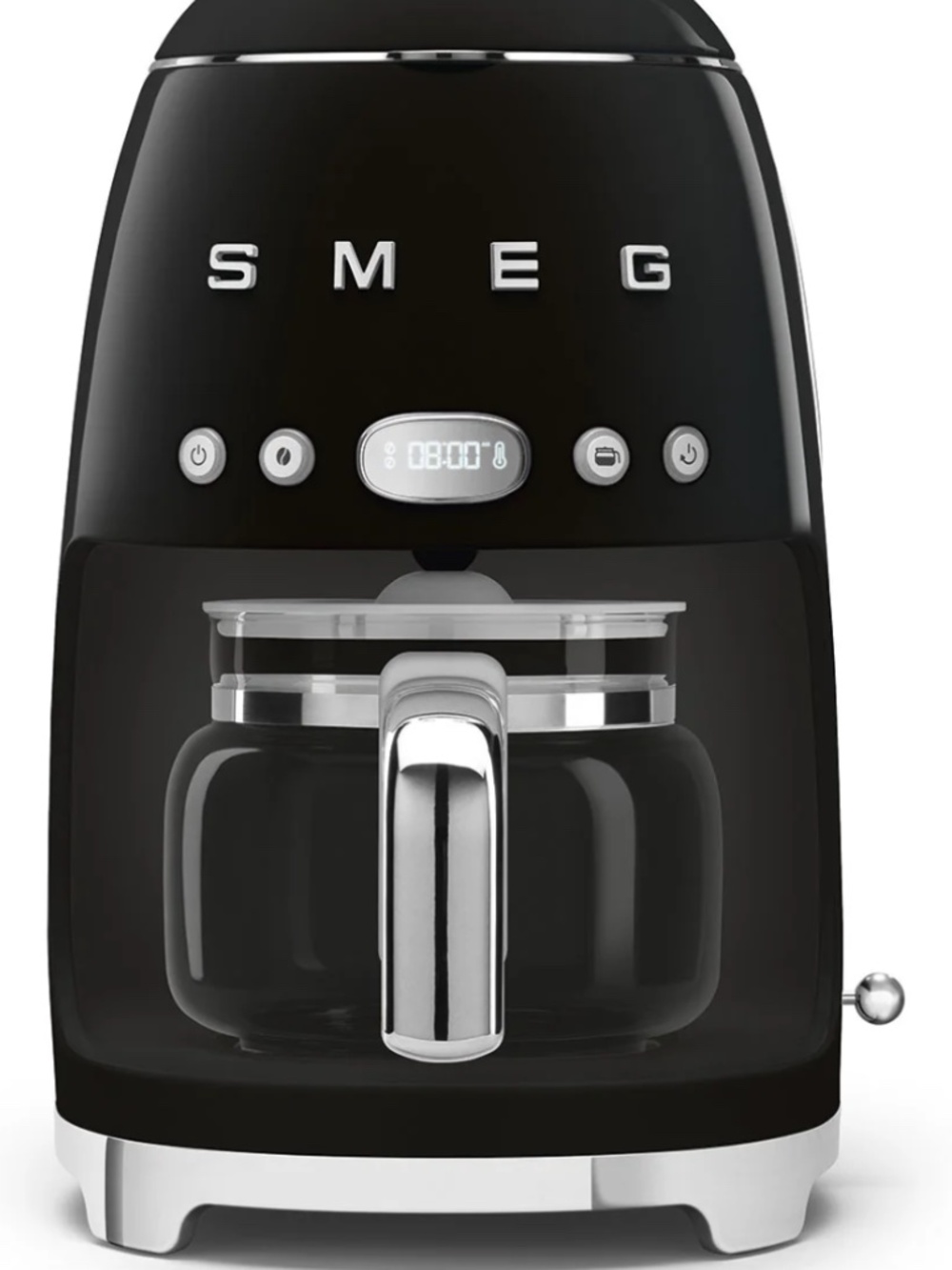 Smeg Retro-Style Drip Coffee Machine (10 Cups) – Black